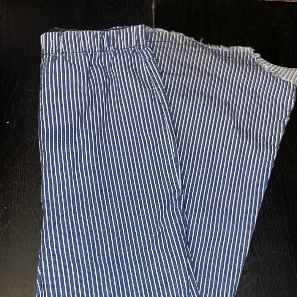 Altar’d State Pin Stripe Bell Bottoms